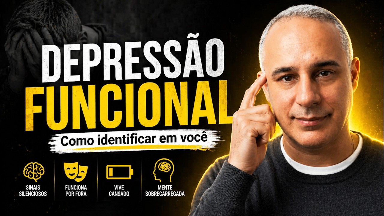 DEPRESSÃO funcional, talvez você tenha e não percebeu.