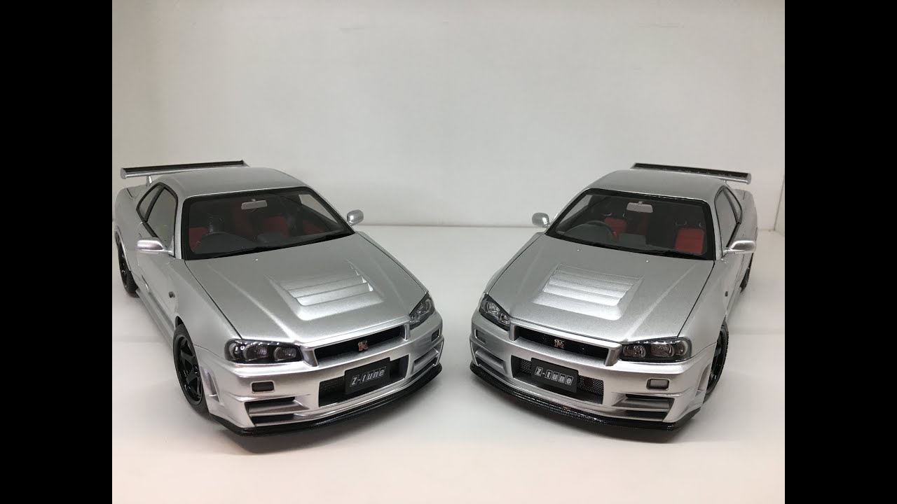 AutoArt против Motorhelix: Nissan GTR (R34) Z-Tune!