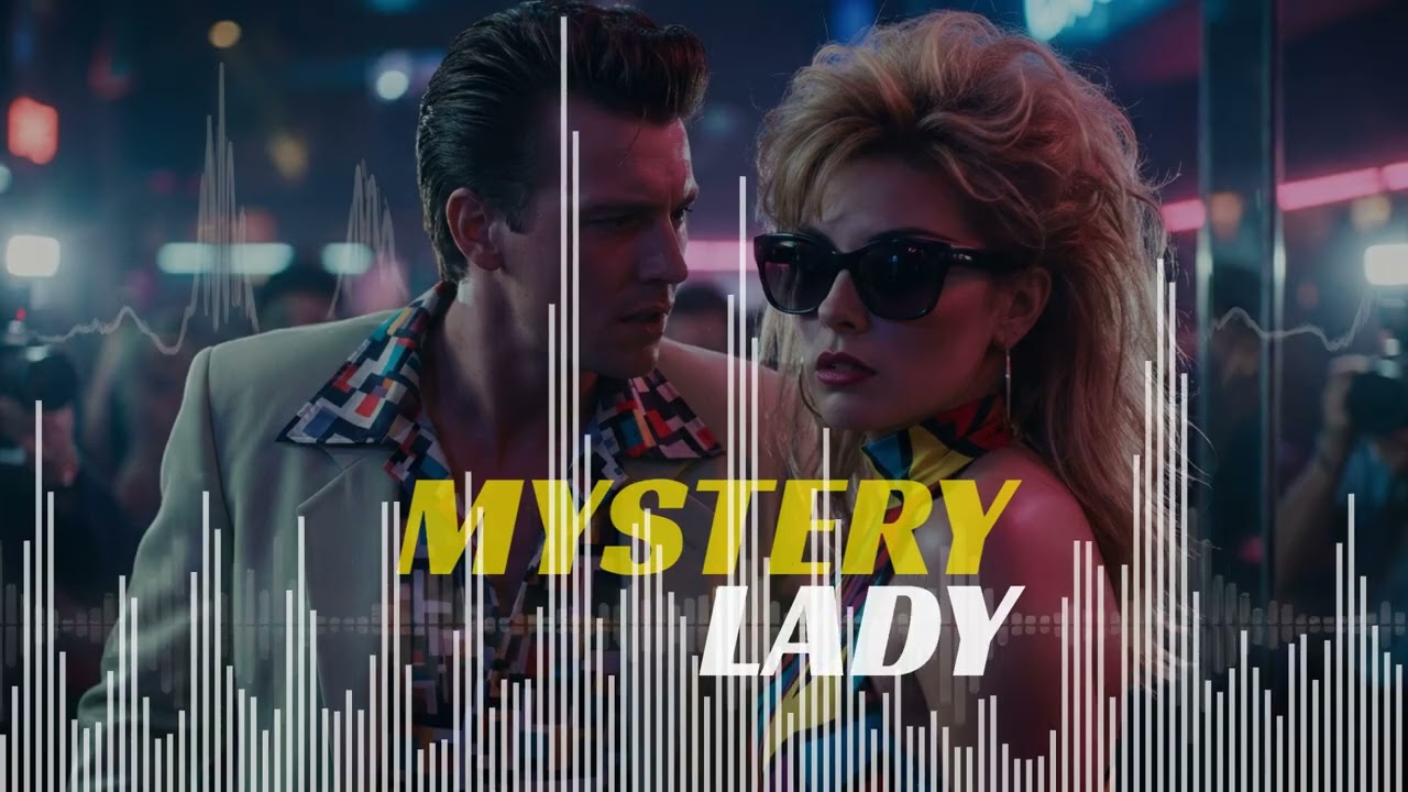 SoundSurge - Mystery, Mystery Lady (Official Visualizer) | 80s Synth-Pop & Retro Wave
