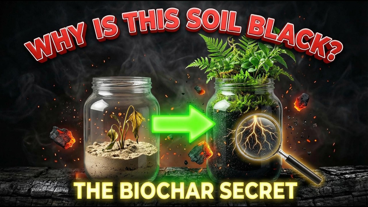 BIOCHAR: The Soil Secret That Turns Dead Dirt Into Living Soil (Gardeners NEED This!)