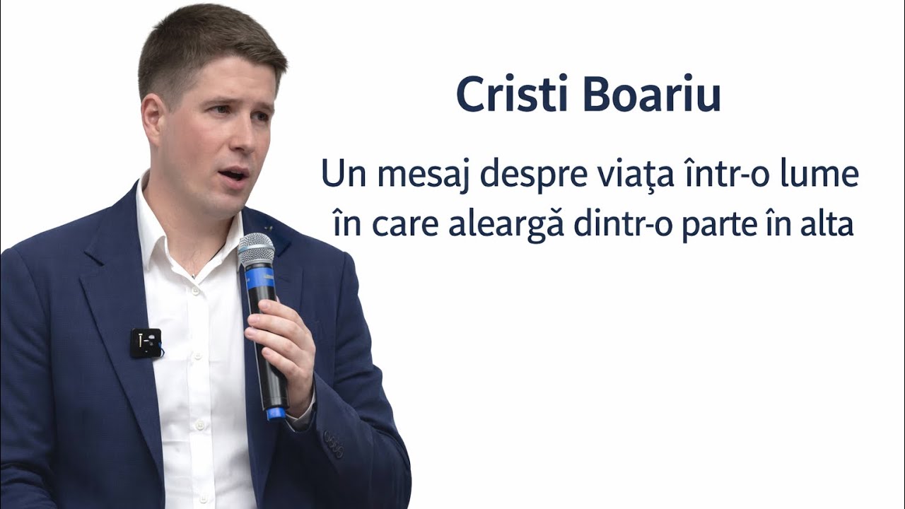 Cristi Boariu - Viața într-o lume în care aleargă dintr-o parte în alta 