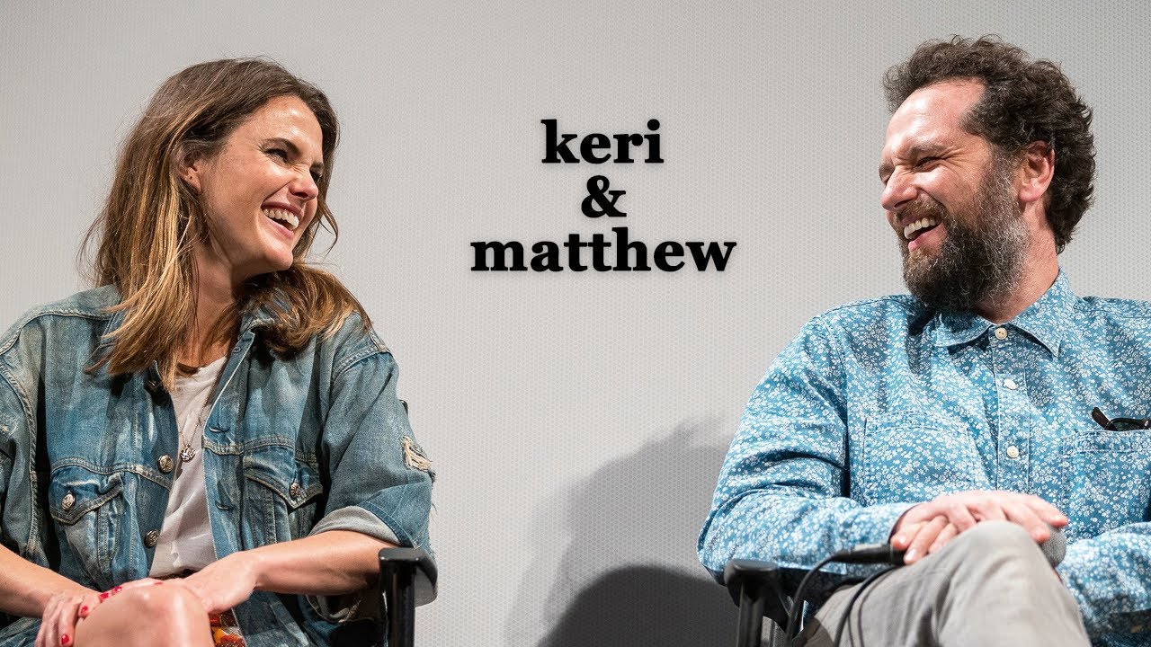 Keri Russell and Matthew Rhys being cute