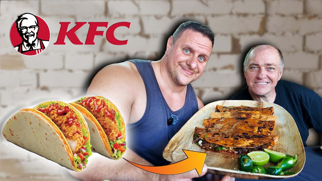Megalkottuk a legjobb taco-t ❗🌮 KFC taco Vs Birria taco 🤯🔥🌶️#reklám