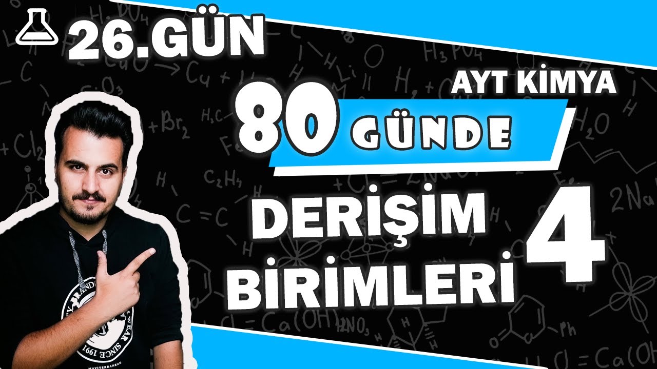 Derişim Birimleri 4 | Molarite  | 80 Günde AYT Kimya | 26.Gün