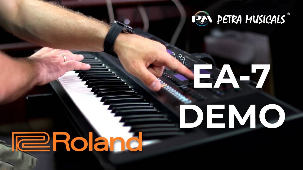ROLAND E-A7 KEYBOARD - DEMO  ||  Petra Musicals