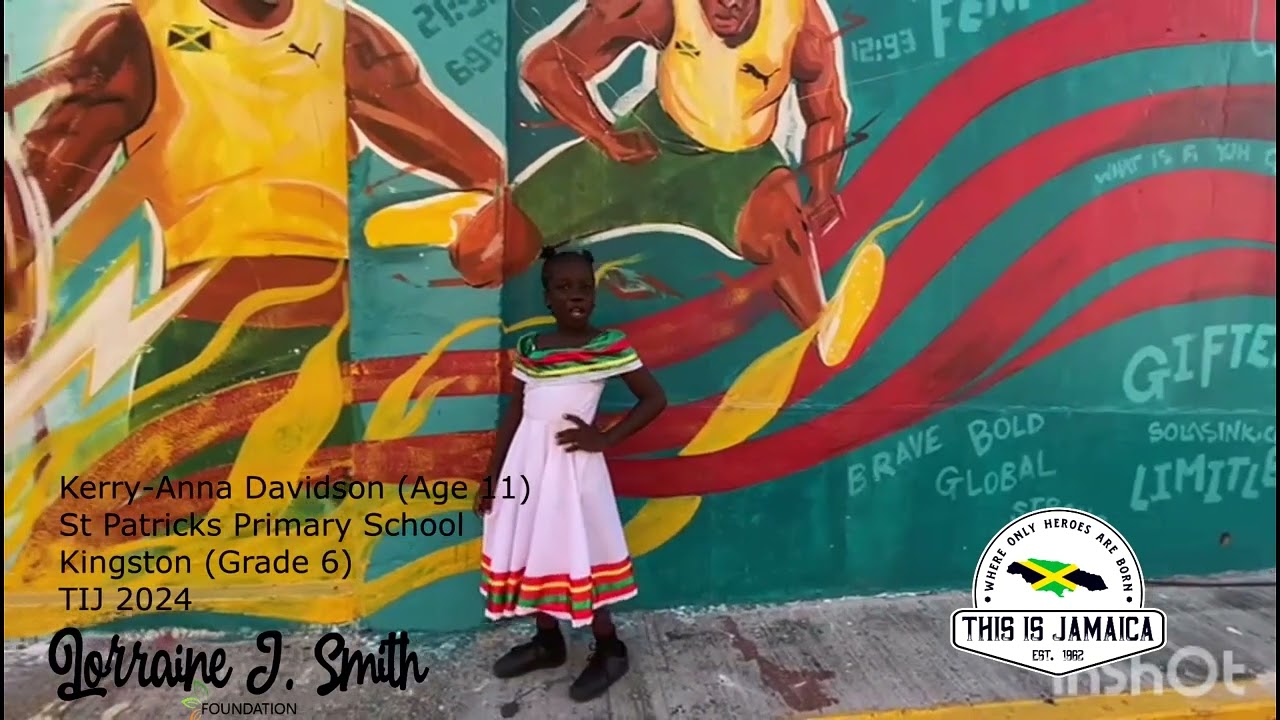 Kerry Anna Davidson 11 GD 6 St Patricks Primary: This is Jamaica Poetry Scholarship Competition 2024