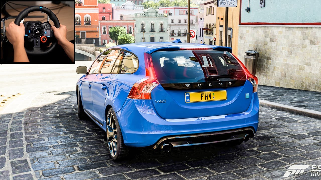 Volvo V60 Polestar | Forza Horizon 5 Gameplay | Logitech G29 steering wheel