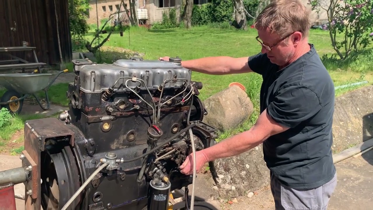 Hanomag D141 Motor Neustart
