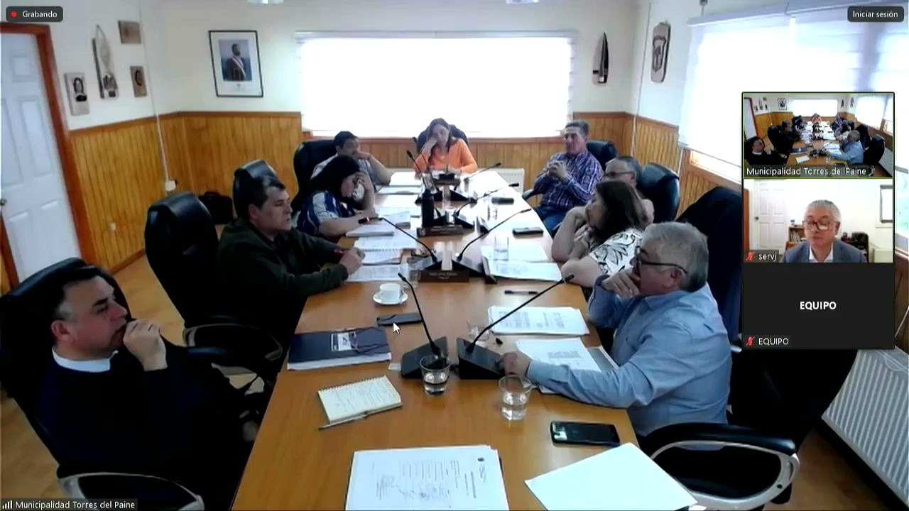 Sesión de Concejo municipal 28 10 2025