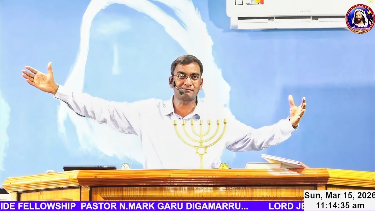 SUNDAY SERMON || 15-03-2026 || PASTOR: N.MARK GARU DIGAMARRU.