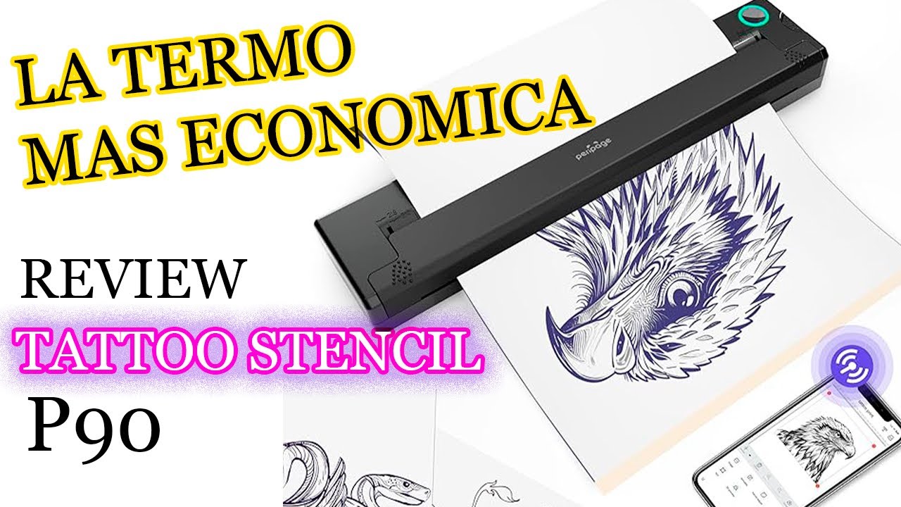 Me compre la impresora para tatuajes más barata!!! ¿Vale la pena?