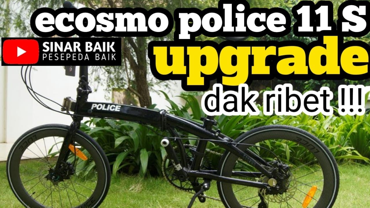 UPGRADE ECOSMO POLICE 11 SPEED  - GLOW IN THE DARK SERIES