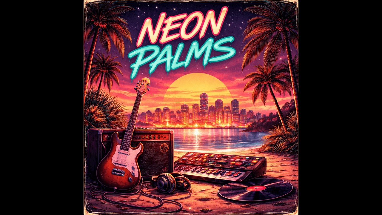 Neon Palms