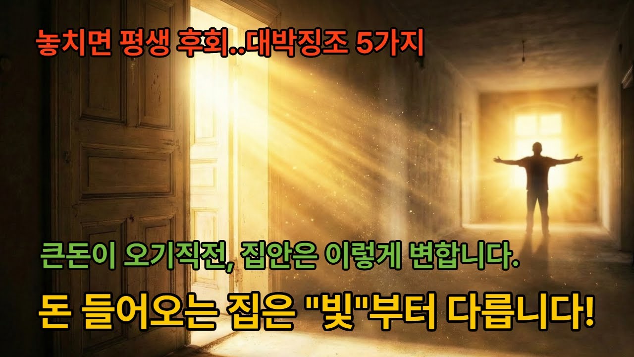 돈이 쏟아지는 집은