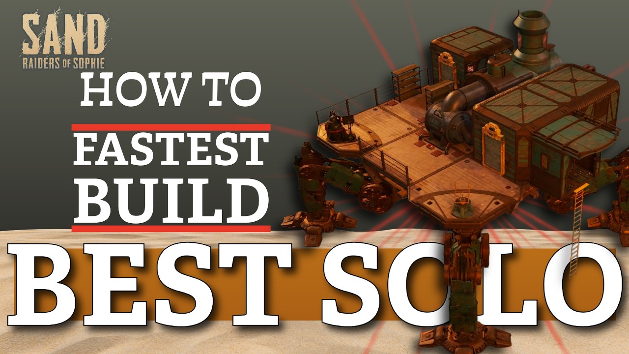 How to make a TRUE SOLO trampler build for SAND (Fastest build)