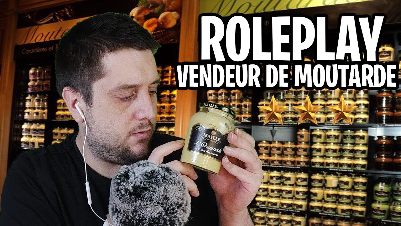 ROLEPLAY FR VENDEUR DE MOUTARDE (ASMR FRANCAIS)