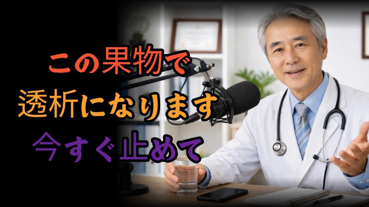 六十歳以降、この果物が腎臓を壊します（医師の警告）