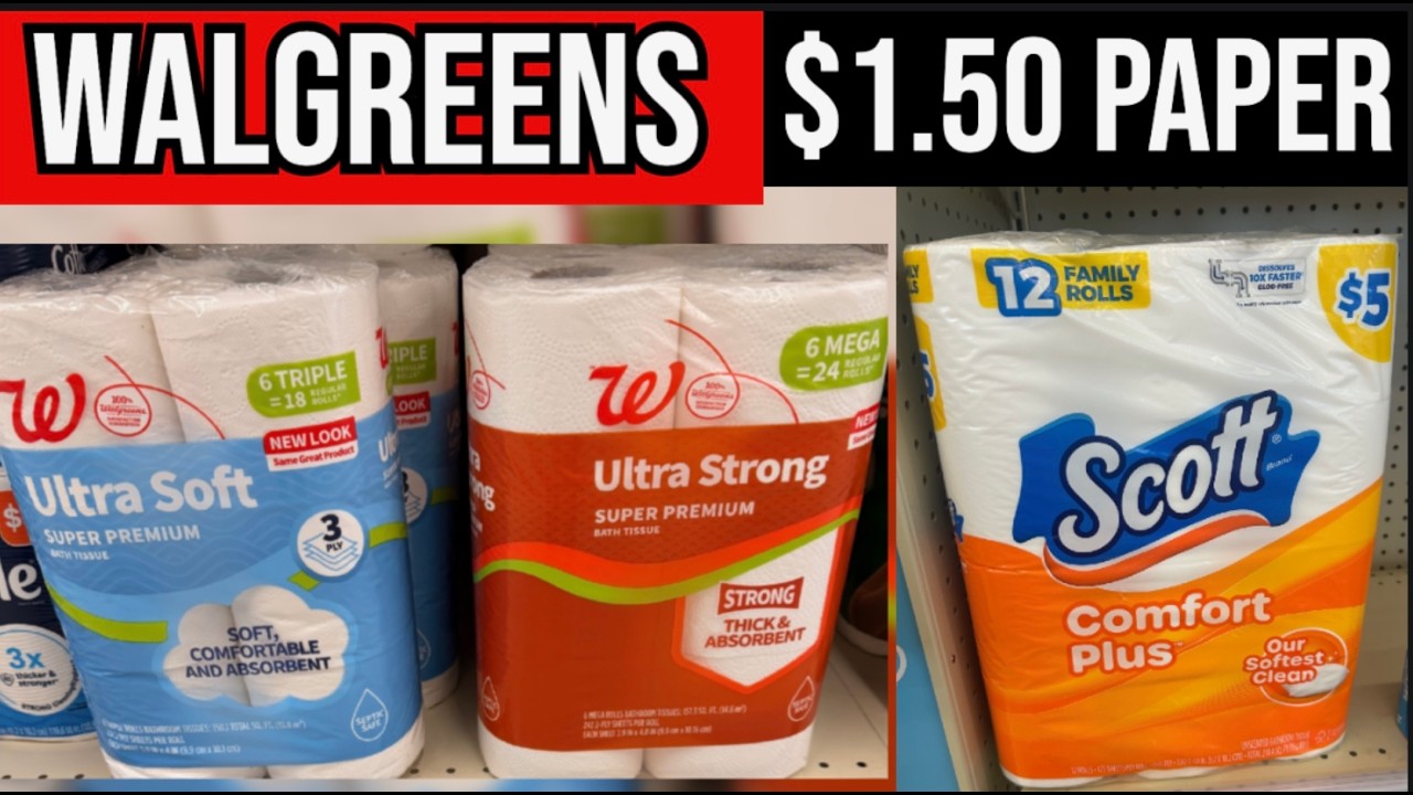 В аптеках Walgreens действуют *ГОРЯЧИЕ ПРЕДЛОЖЕНИЯ НА БУМАГУ ПО 1,50 ДОЛЛАРА* до 21 МАРТА!