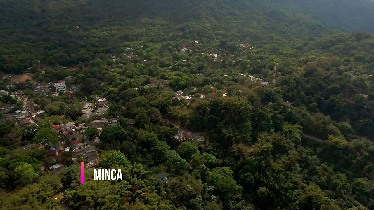 VOLANDO EN DRONE 4K - MINCA Y SUS ALREDEDORES  - SANTA MARTA - COLOMBIA