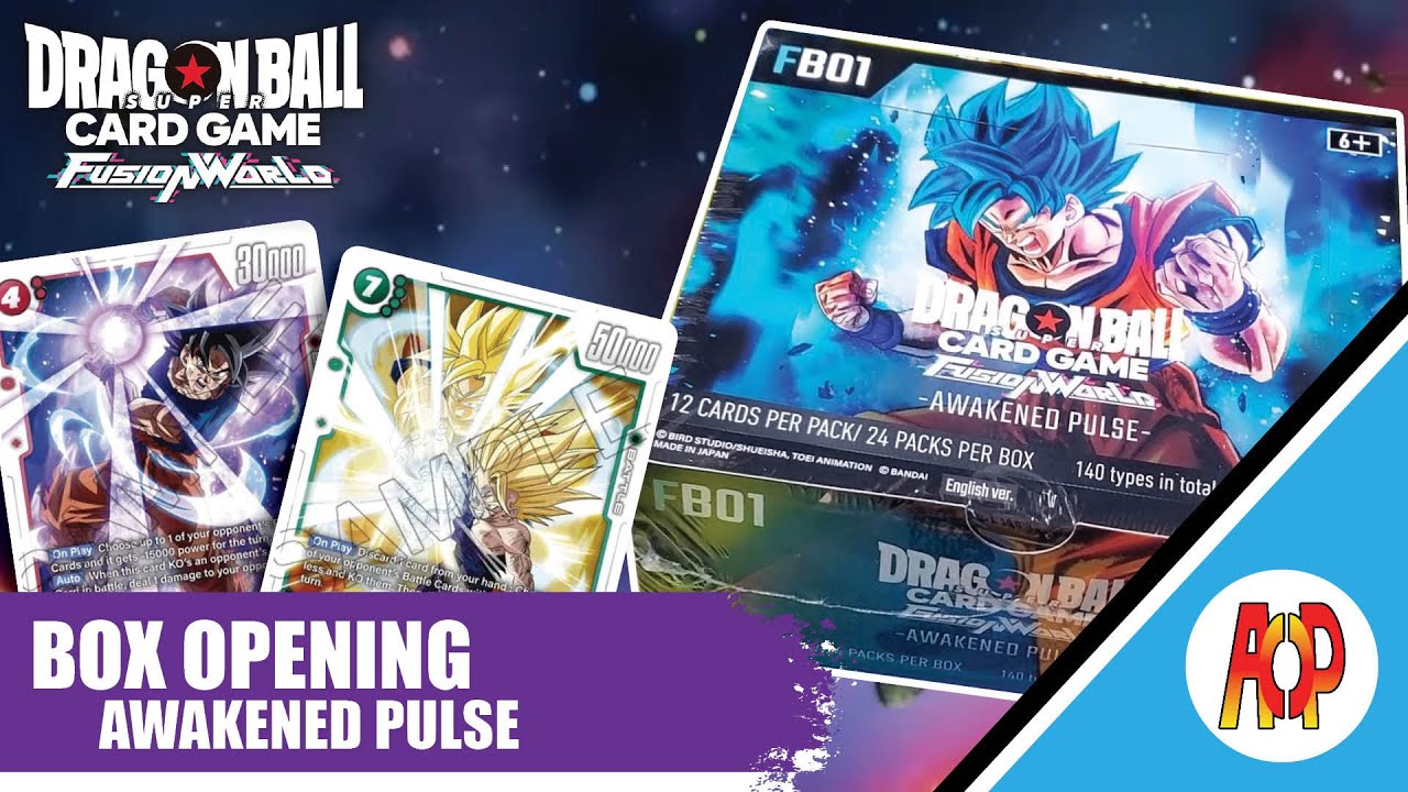 Fusion World AWAKENED PULSE Box opening | DBS TCG