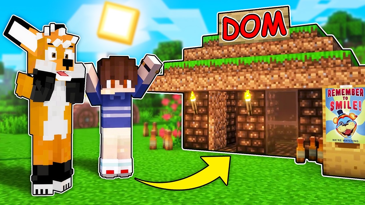 GREGORY ZBUDOWAŁ WŁASNY DOMEK W SOSNOWICACH w Minecraft!