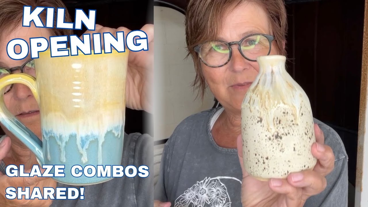 Kiln Opening - Mayco, spectrum, and amaco glazes.