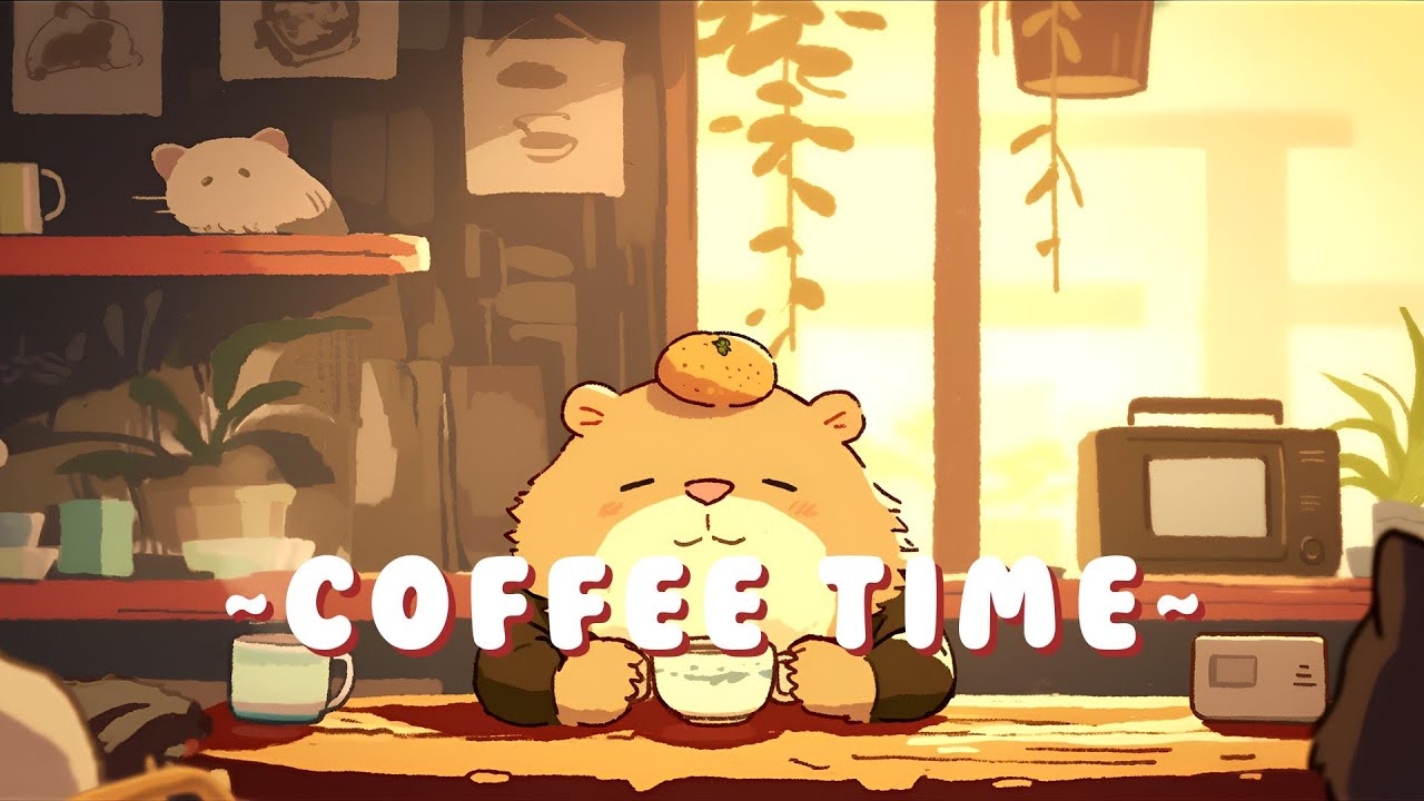 [1 Hour] 24/7 Capybara Lofi Beats | Relaxing Music for Work/Study 🦫 🎵 ✨