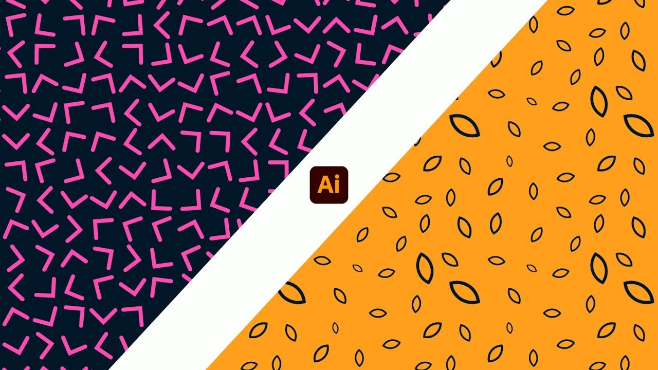 this illustrator script will help you on making pattern | geometric and floral pattern tutorial