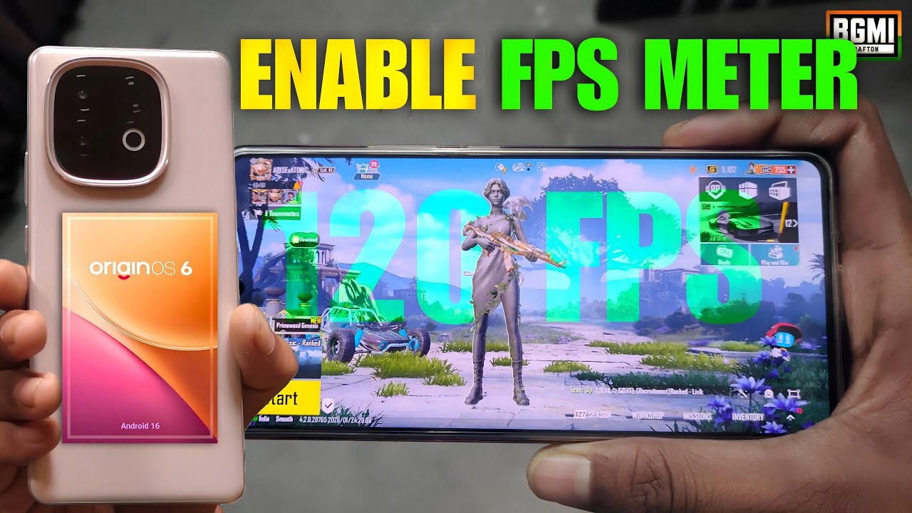 (2026) How to Enable FPS Meter in iQOO Neo 10 after Origin OS 6 Update !