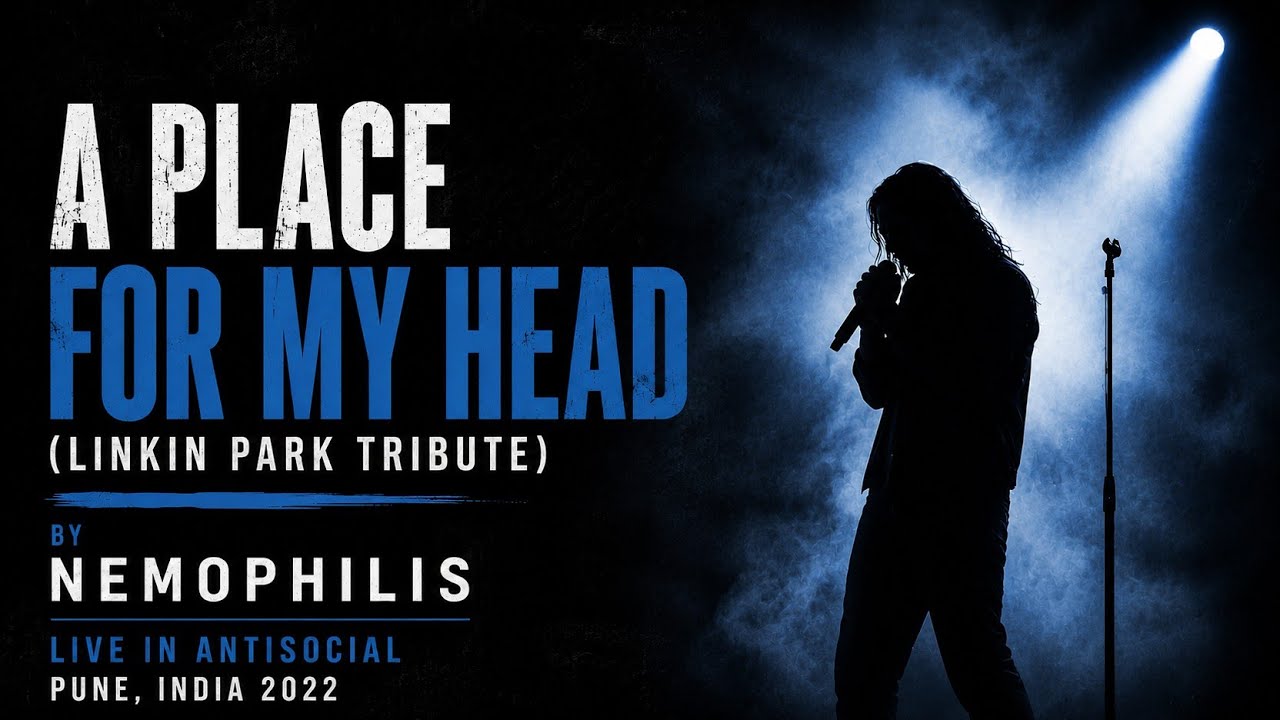 Nemophilis - A Place For My Head Linkin Park Tribute | Live at antiSocial Pune Feat. Rishin 2022