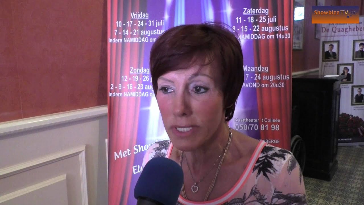 Jacky Lafon in tranen na show in Blankenberge