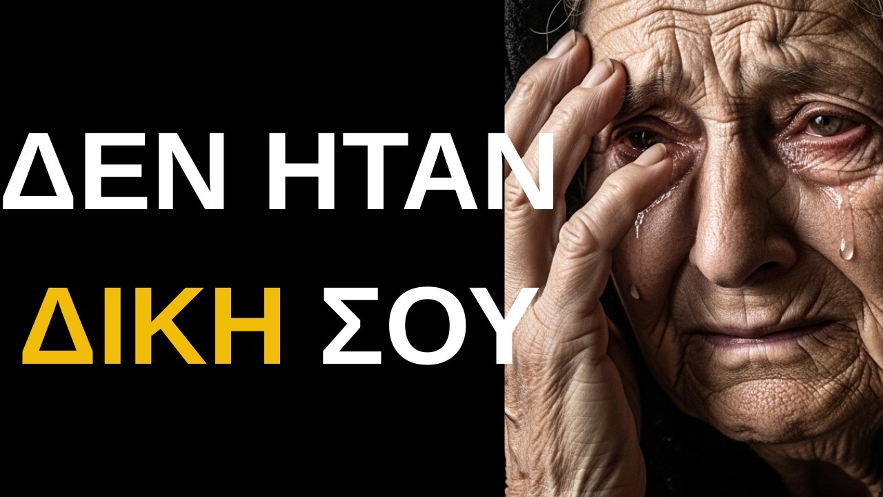 Η ζωή που ζεις δεν είναι αυτή που επέλεξες
