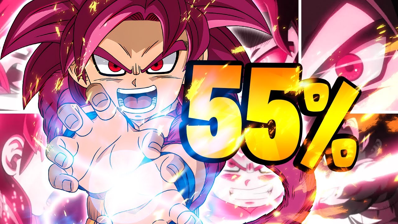 HOW GOOD IS DOKKANFEST DAIMA MINI SSJ4 GOKU WITHOUT DUPES? 55%! (DBZ: Dokkan Battle)