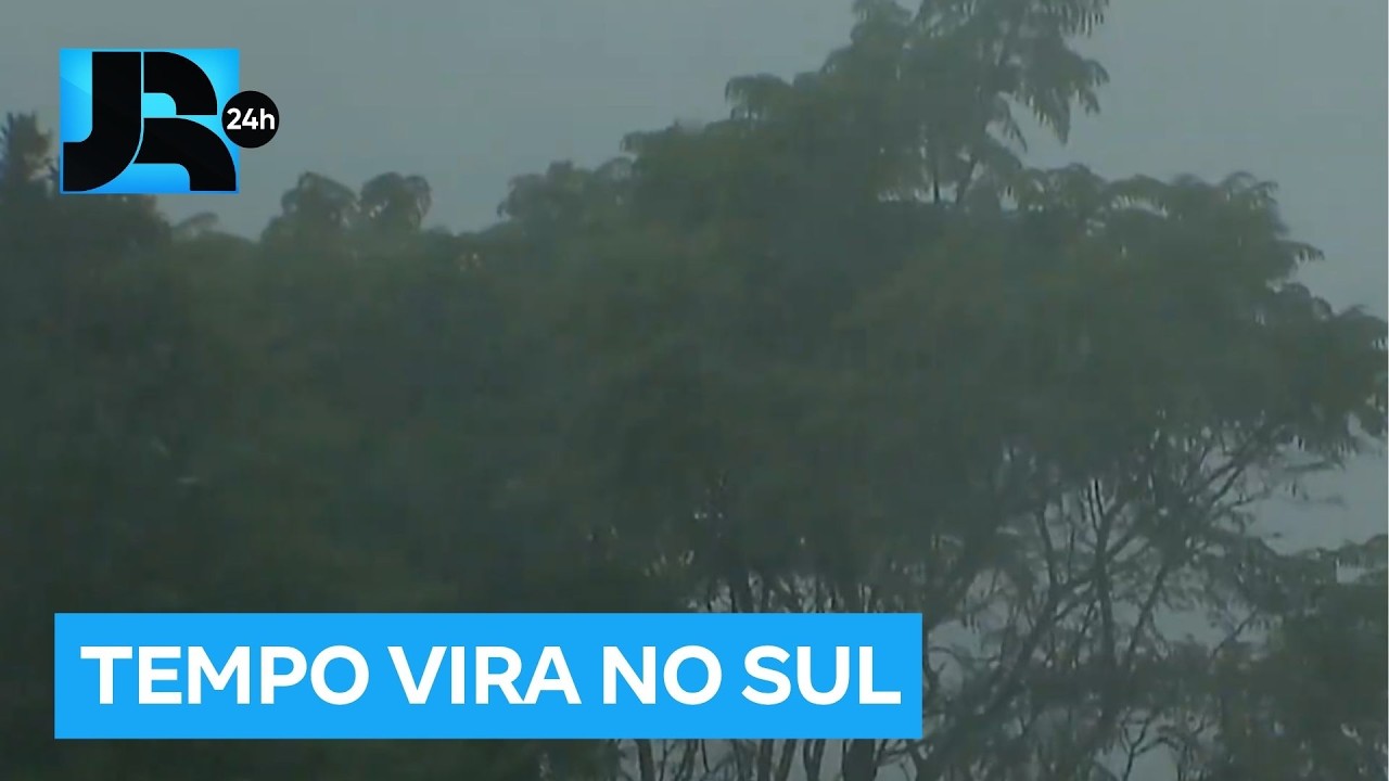 Defesa Civil emite alerta para temporais e granizo no Rio Grande do Sul