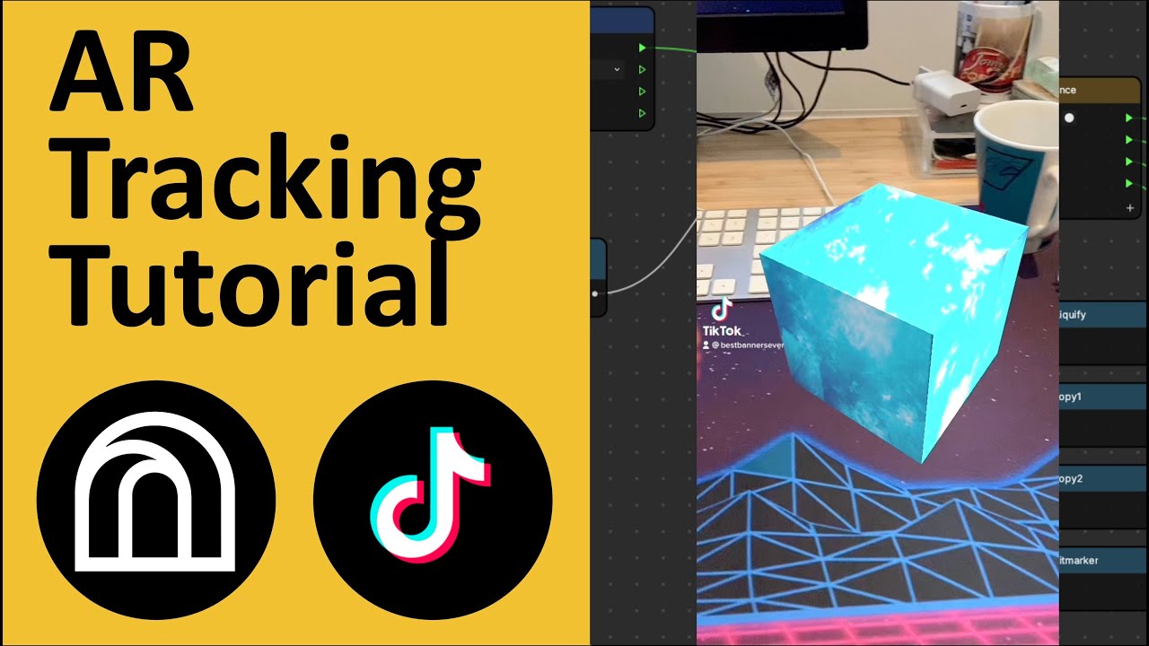 TikTok filter using world tracker #bestbannersever #tiktok