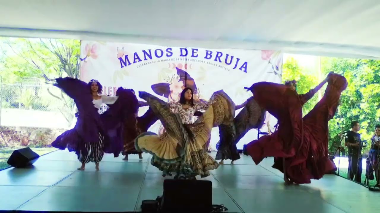 The Lunas Tribe / improvisación Gypsy Moth Mx en Festival Manos de Bruja 