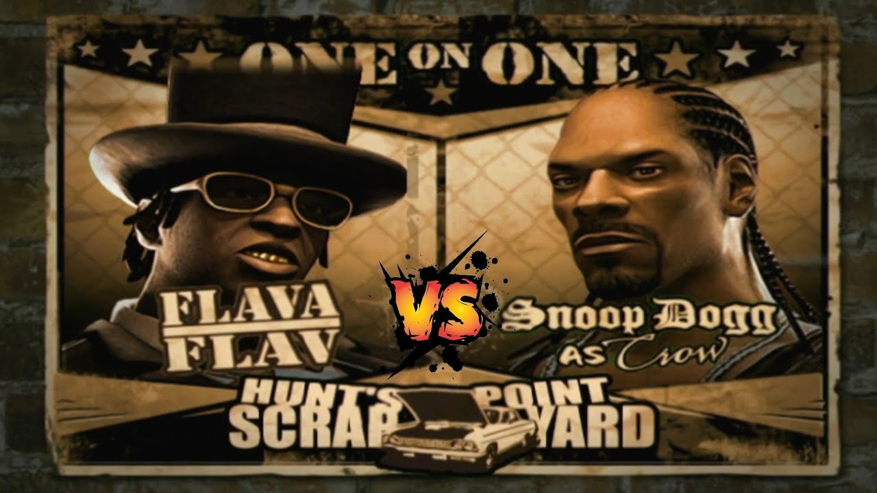 Def Jam Fight For NY | FLAVA FLAV vs SNOOP DOGG | HARD! (PS3 1080p)