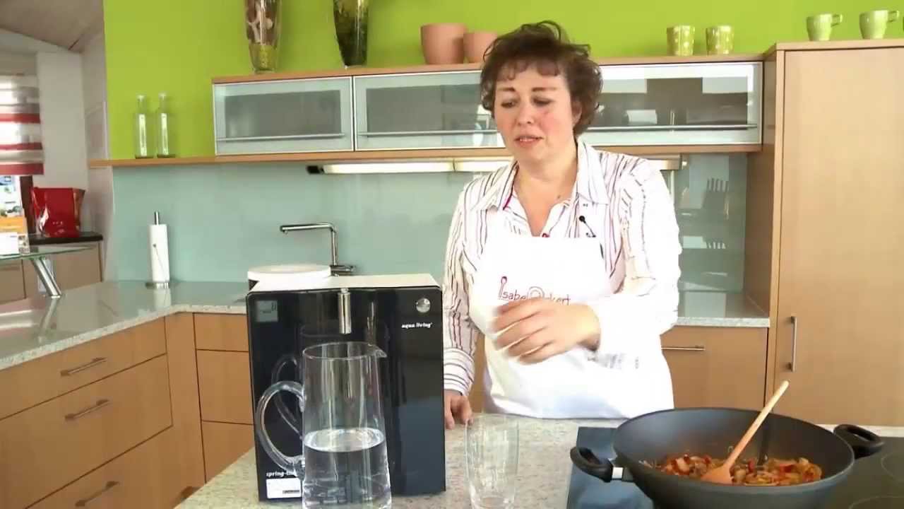 Isabel Ockert kocht mit frisch gepresstem Wasser - spring time 420