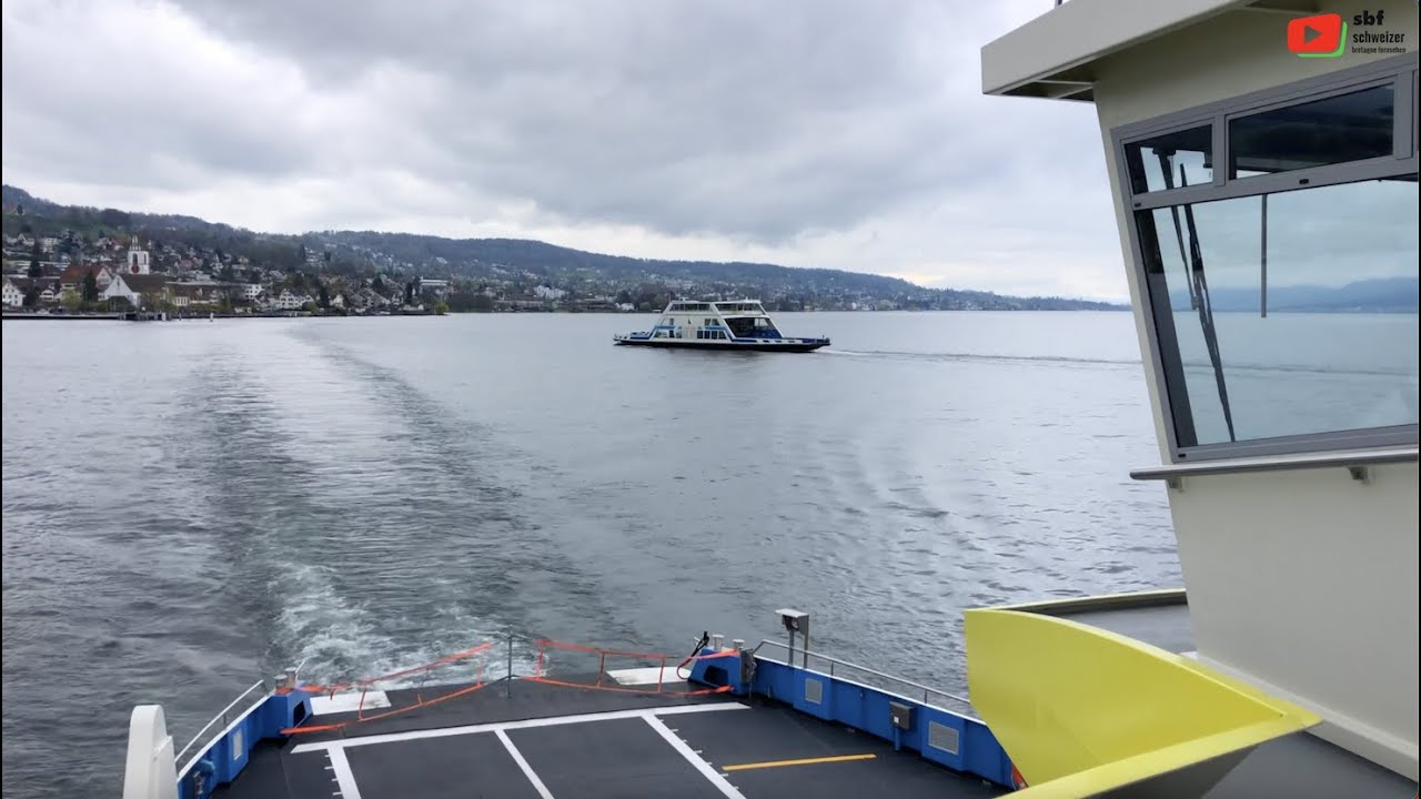 MEILEN  🇨🇭 |  Zürichsee-Fähre Horgen-Meilen | SBF Schweiz Bretagne Fernsehen