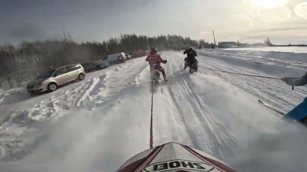 Skijorings Koknesē. V.Pavlovskis-O.Dzirkalis(4)