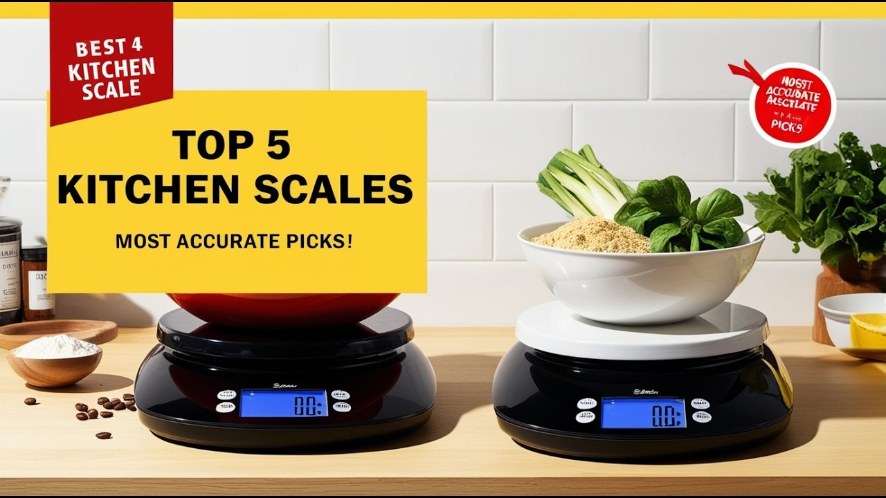 Top 5 Best Digital Kitchen Scales in 2026 | Accurate & Reliable Food Scales