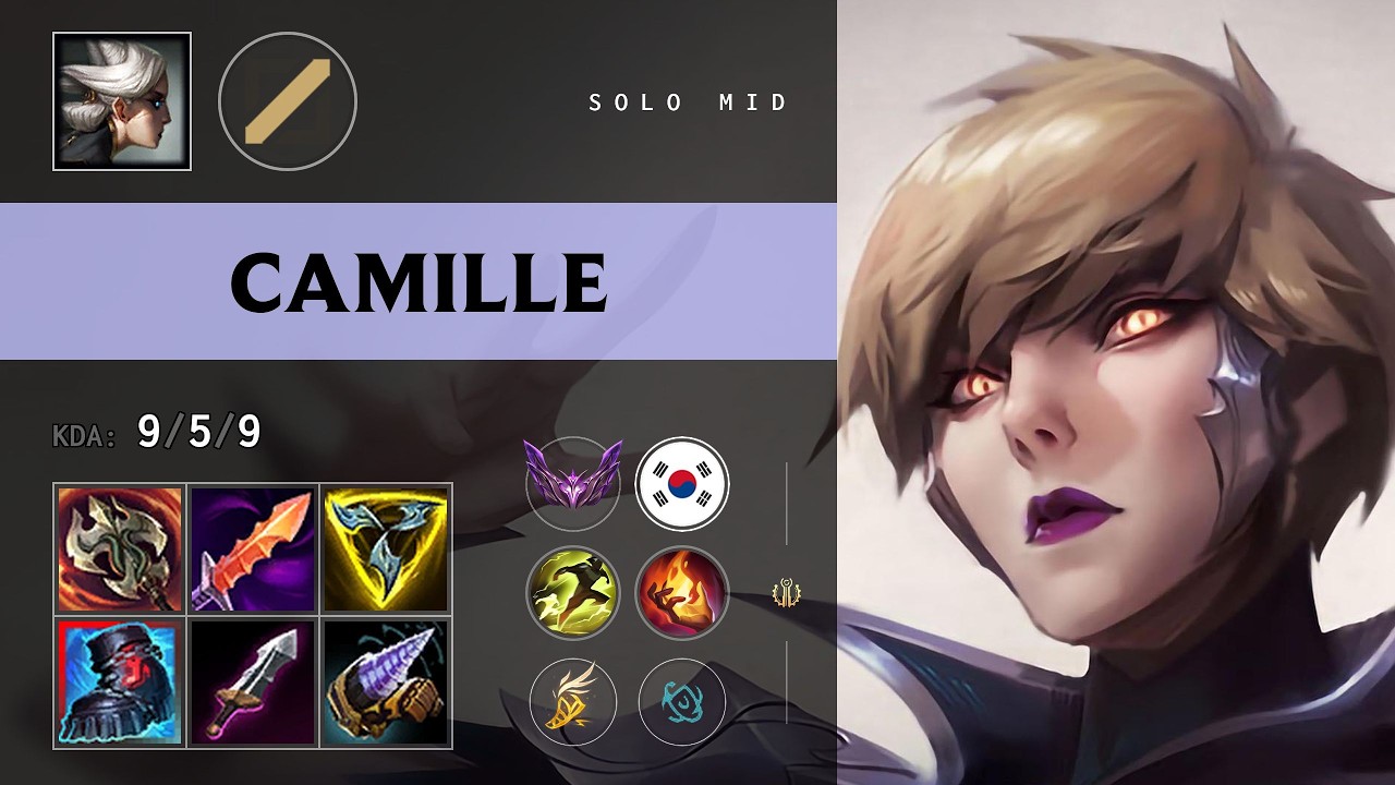 Camille Mid vs Zoe - KR Master Patch 26.14