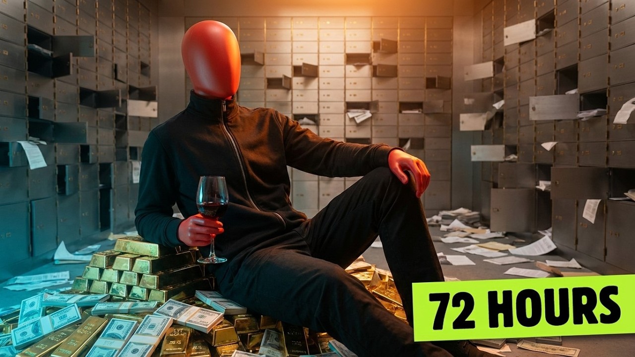 The Man Who Turned a Bank Vault into His Home for 72 Hours