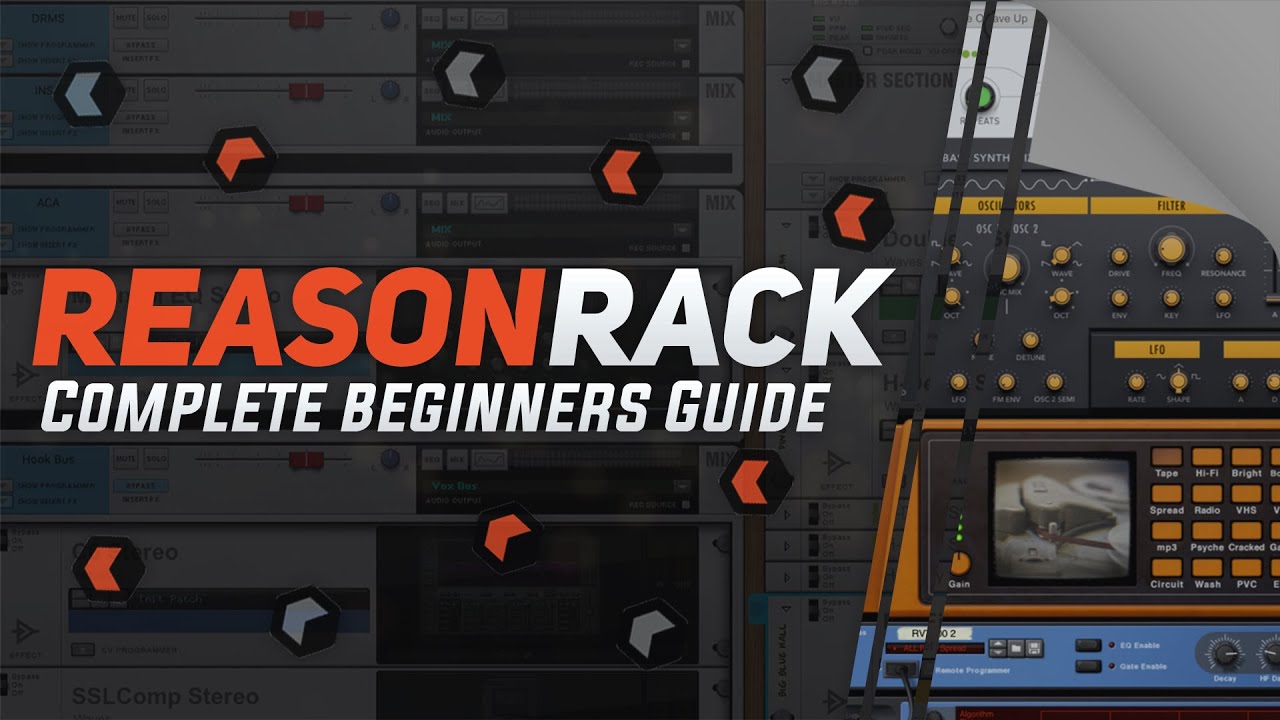 Reason Rack Plugin - 25 Minute Crash Course for Noobs
