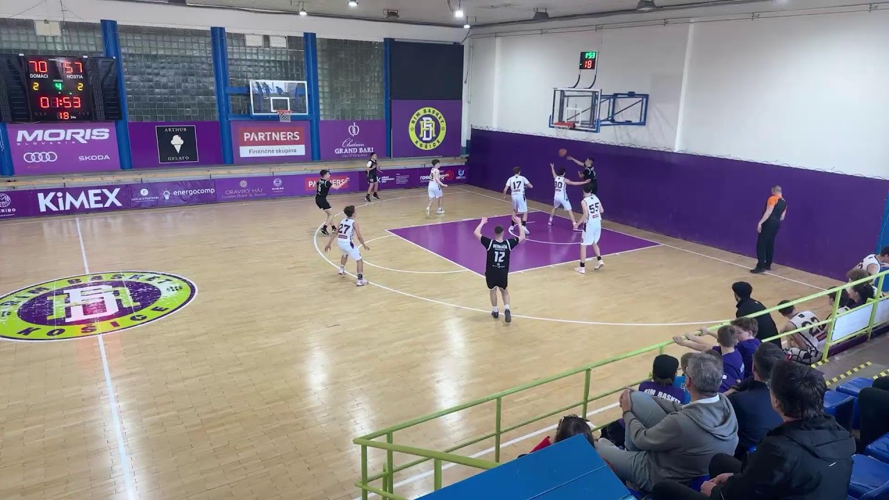 U17 RIM Basket Košice vs U15 Rebrača Akademija