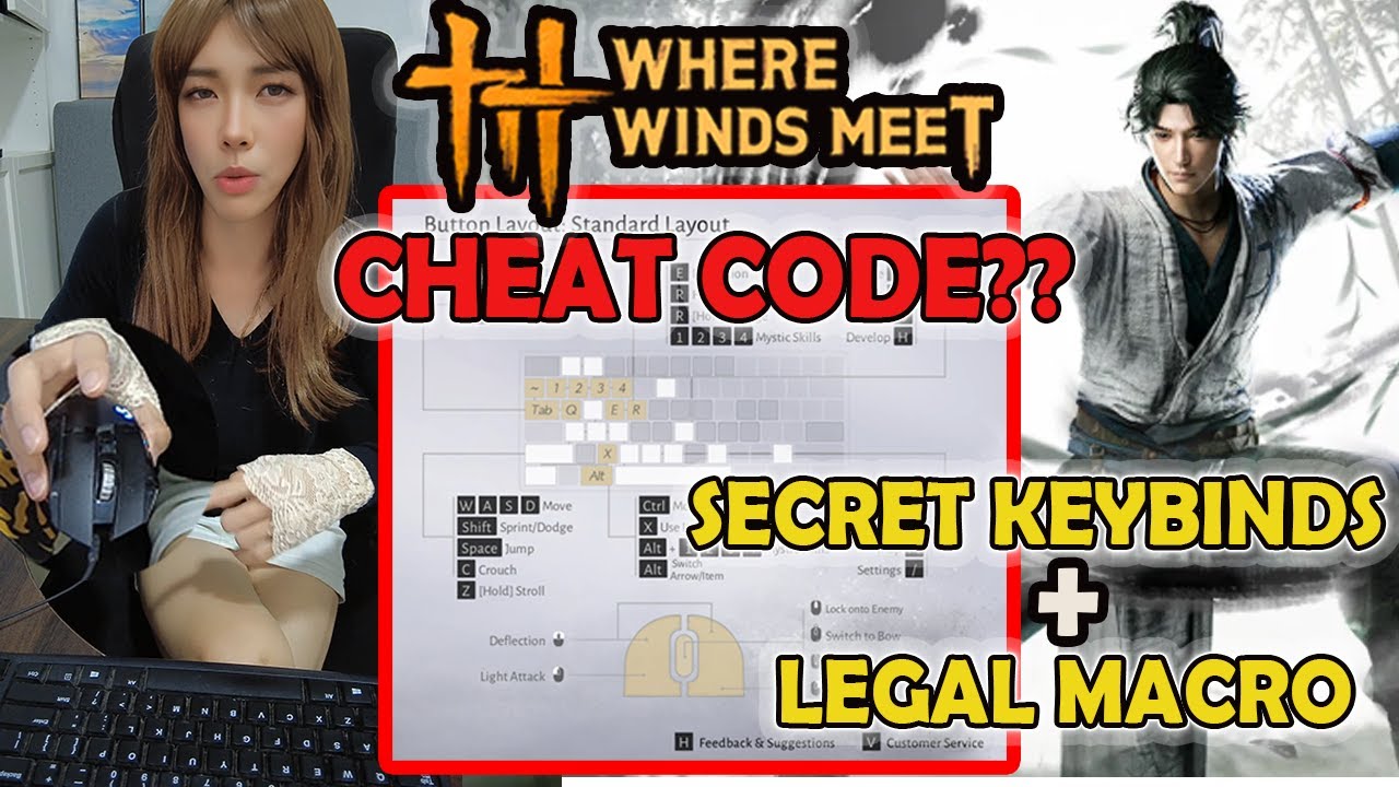 Play Faster Than 90% Players | PVP Keybind Setup【Where Winds Meet】