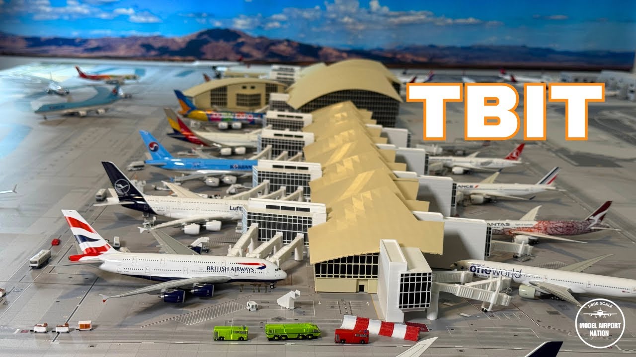Introducing My 1:400 Scale Tom Bradley International Terminal | LAX Model Airport