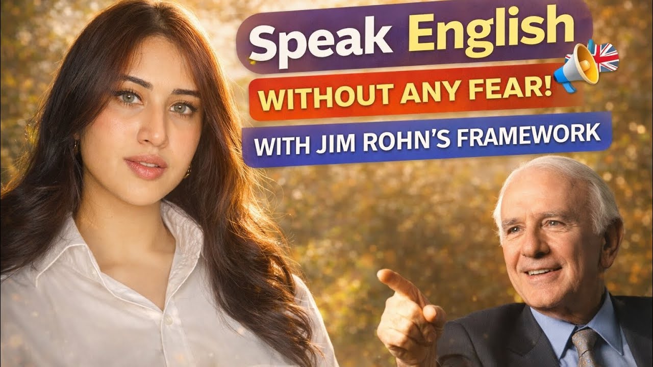 SPEAK ENGLISH WITHOUT ANY FEAR JIM ROHN'S FRAMEWORK!