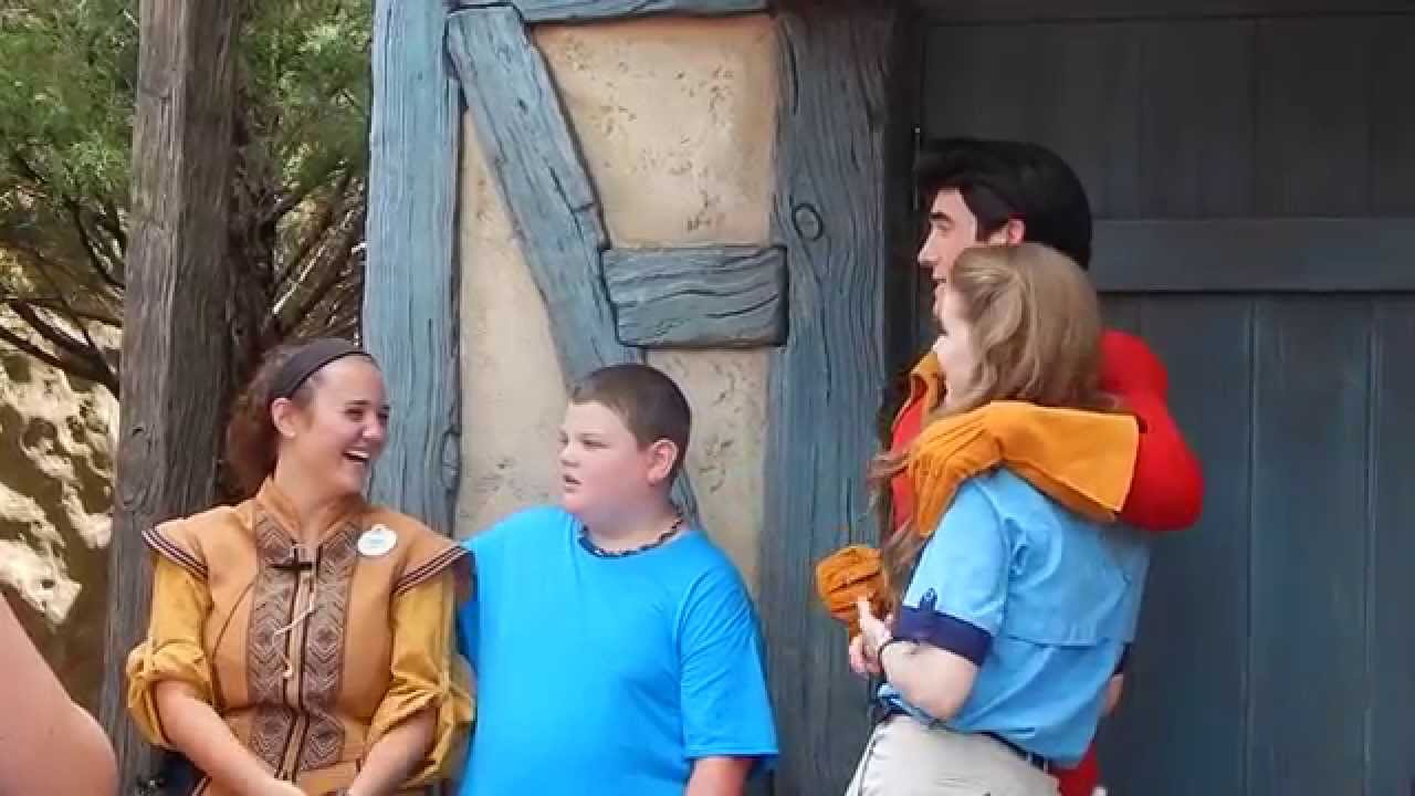 GASTON gets a second statue?  Magic Kingdom Disney World