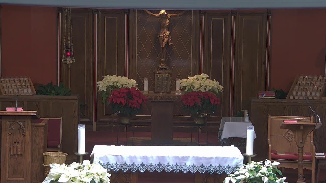 Sunday 12:30 pm Holy Mass in English